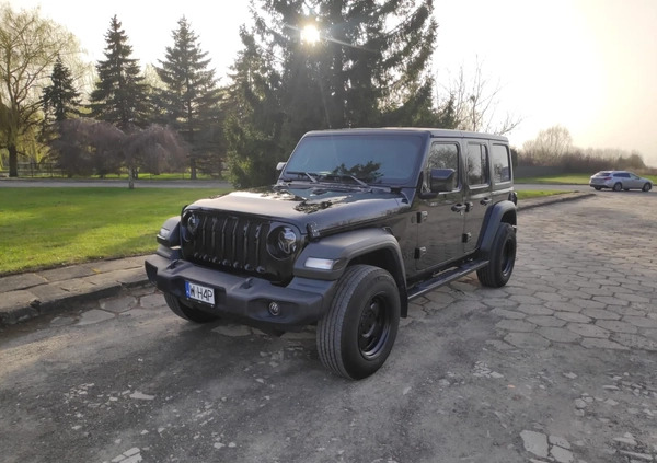 Jeep Wrangler cena 179000 przebieg: 43000, rok produkcji 2021 z Marki małe 301